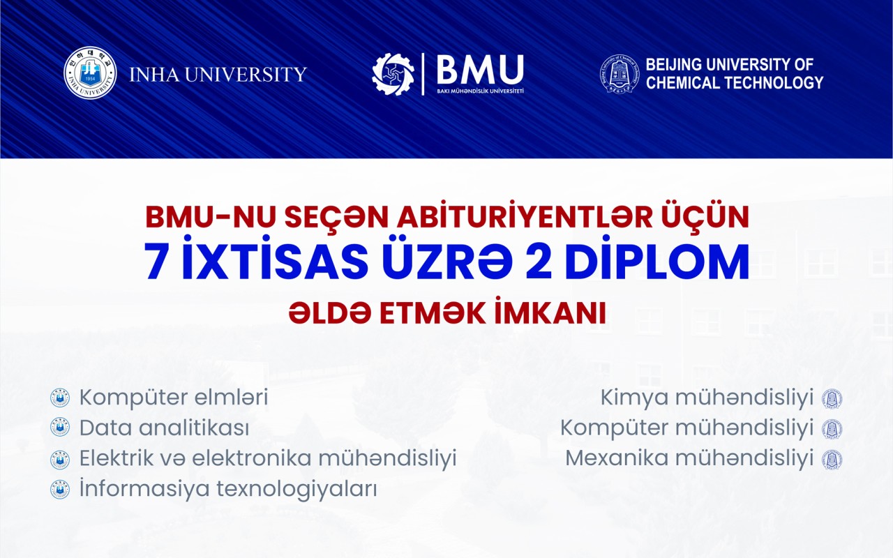 BMU-nu seçən abituriyentlərin nəzərinə!
