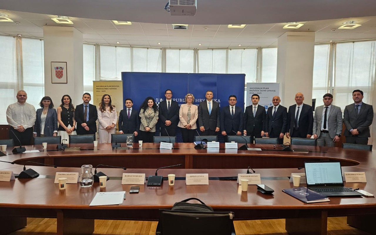 Nümayəndələrimiz Xorvatiyada rəqəmsal təhlükəsizlik sahəsində təcrübə mübadiləsi ediblər