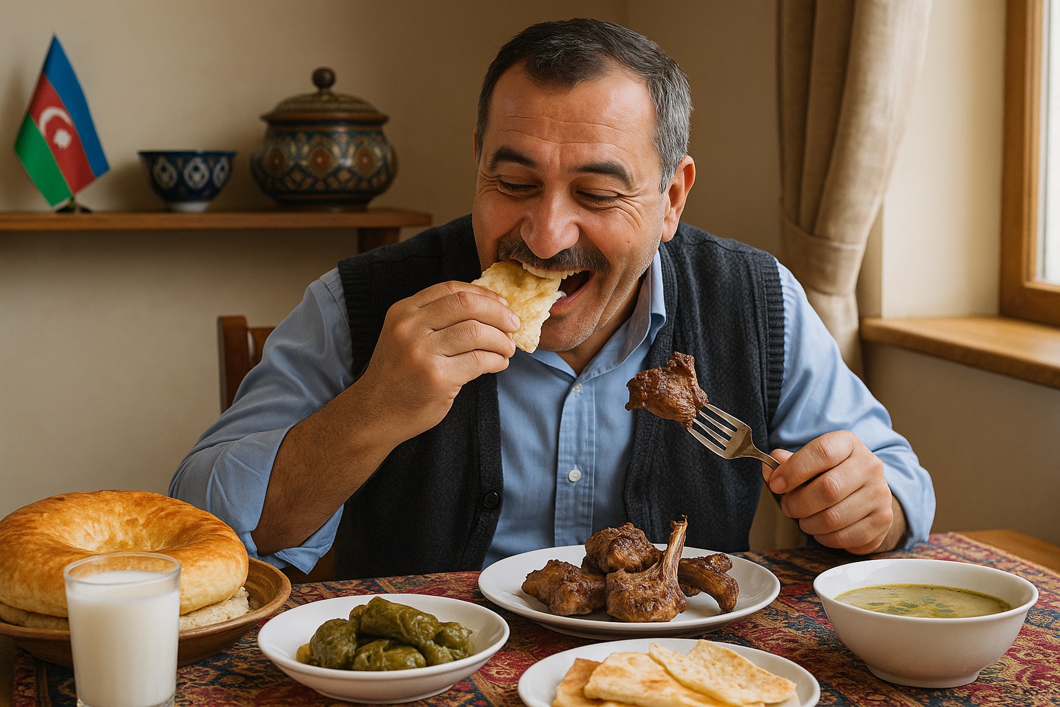İldə 45 kilo ət, 116 kilo çörək YEYİRİK