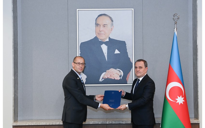 İsrailin yeni səfiri Ceyhun Bayramovla görüşdü