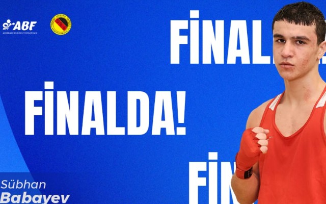 Boksçumuz finalda