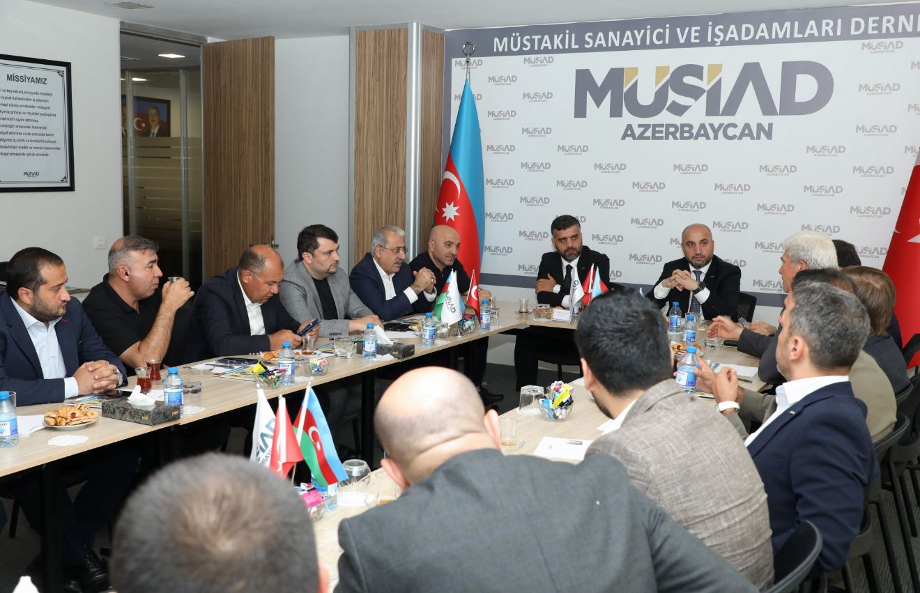 MÜSİAD-ın nümayəndəsi Azərbaycanda görüşlər keçirdi