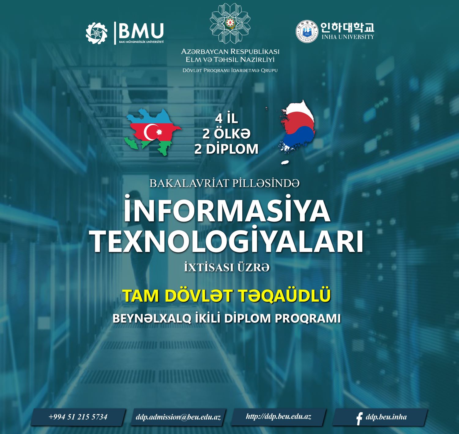 BMU-da abituriyentlər üçün yeni İXTİSASLAR