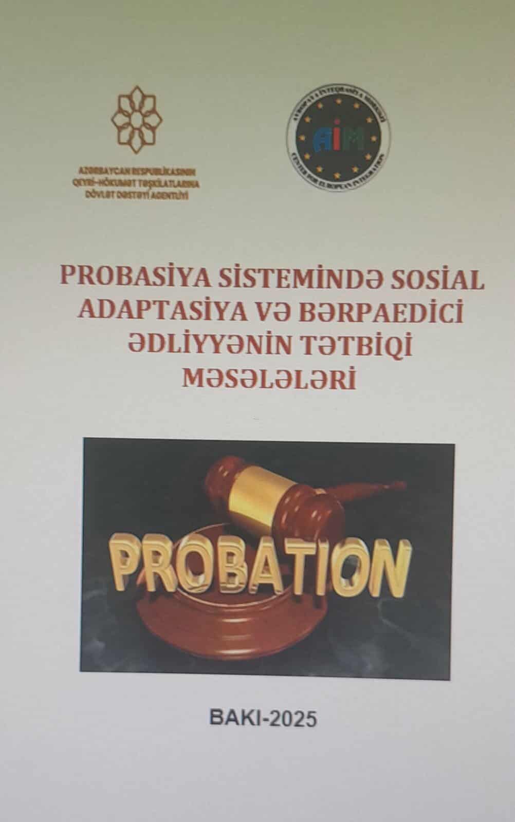 Sosial adaptasiya ilə bağlı e-kitab hazırlandı