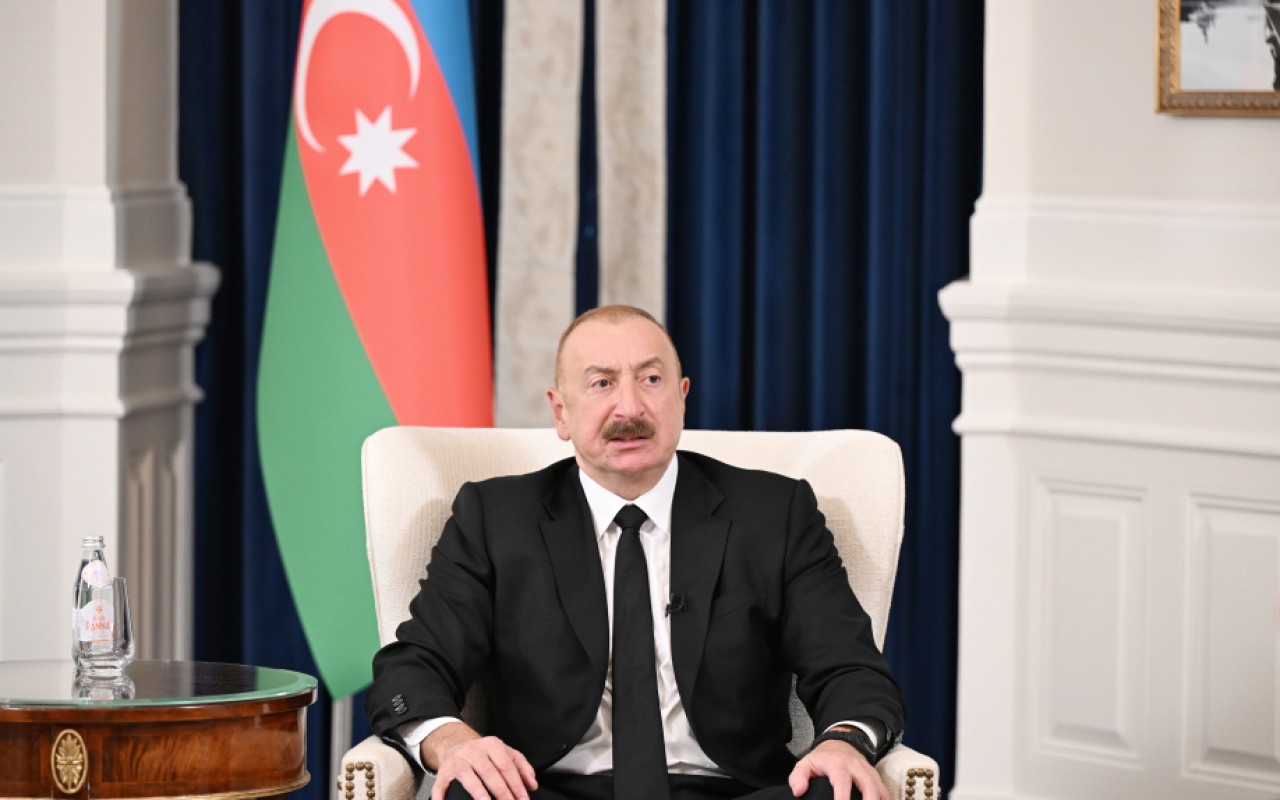 İlham Əliyev tarixi görüşdən sonra müsahibə verdi - TAM MƏTN