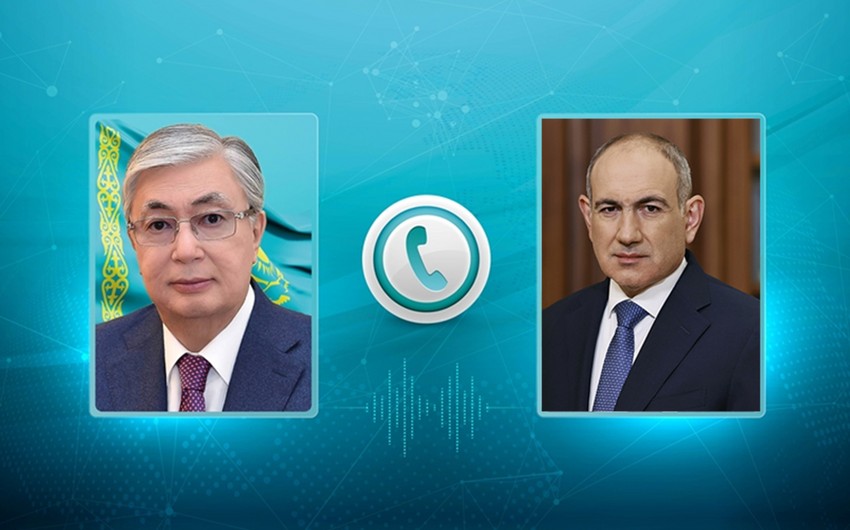 Paşinyan bu dəfə Tokayevə zəng etdi