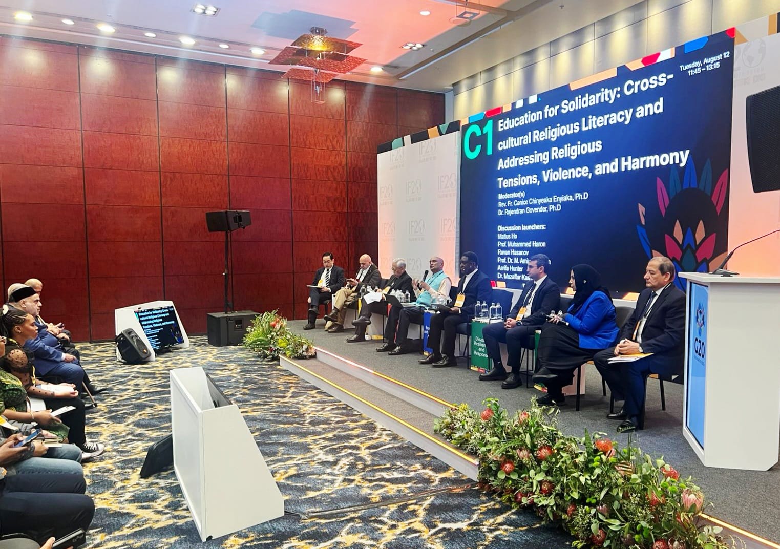 Azərbaycan G20 Dinlərarası Dialoq Forumunda təmsil olunub - FOTOLAR
