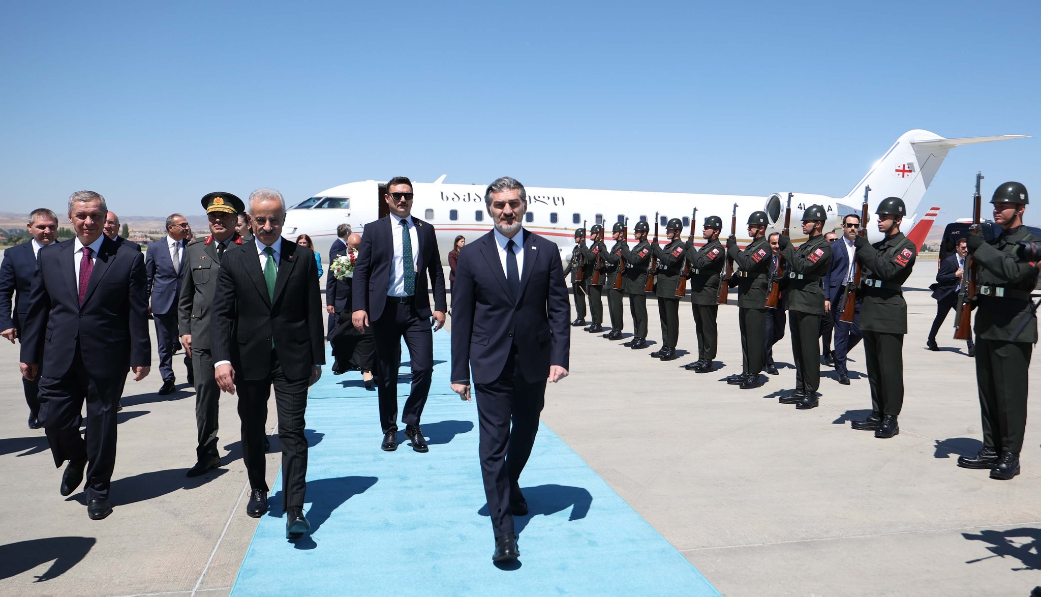 Gürcüstan Prezidenti Türkiyədə