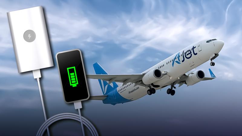 Bu təyyarələrdə “powerbank” istifadə etmək qadağan edildi