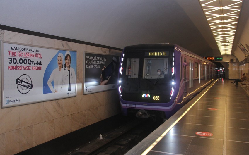 Metrodan istifadə edənlərin diqqətinə! - İnterval artırılır