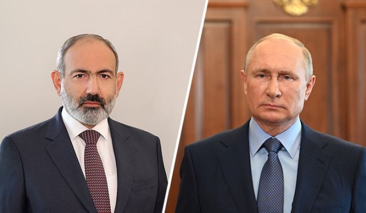 Putin Paşinyanı Moskvaya ÇAĞIRIR