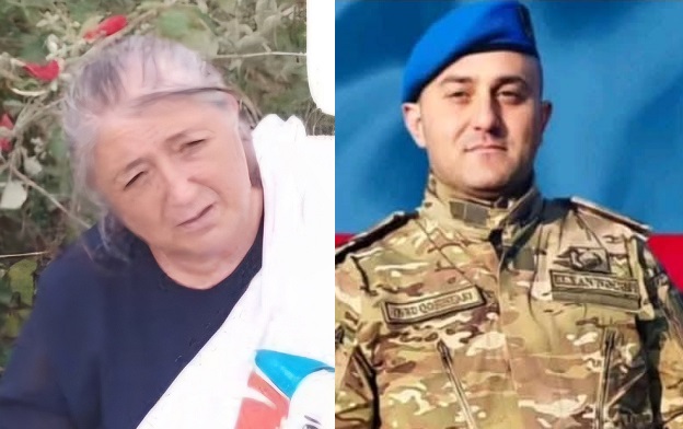 Şəhid mayorun anası vəfat etdi