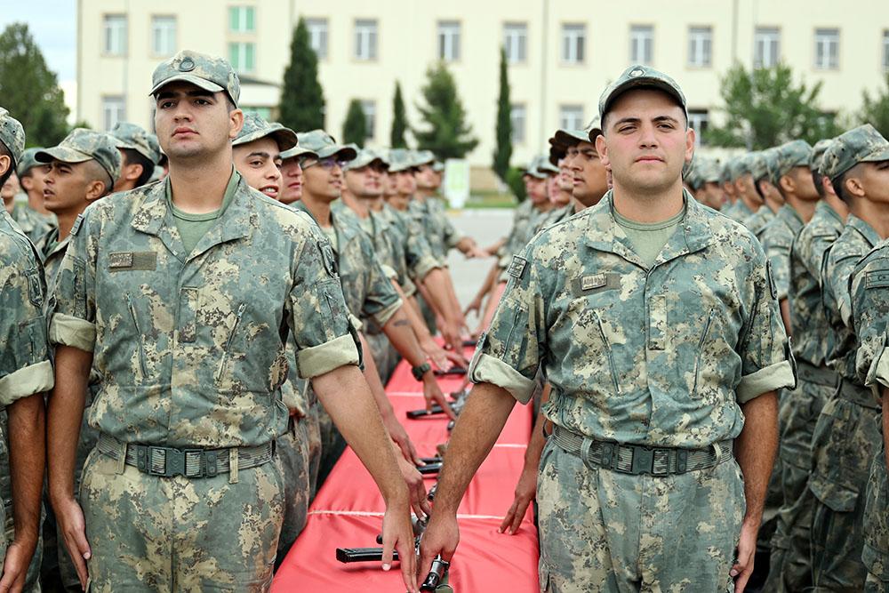Orduda andiçmə mərasimləri - FOTO/VİDEO