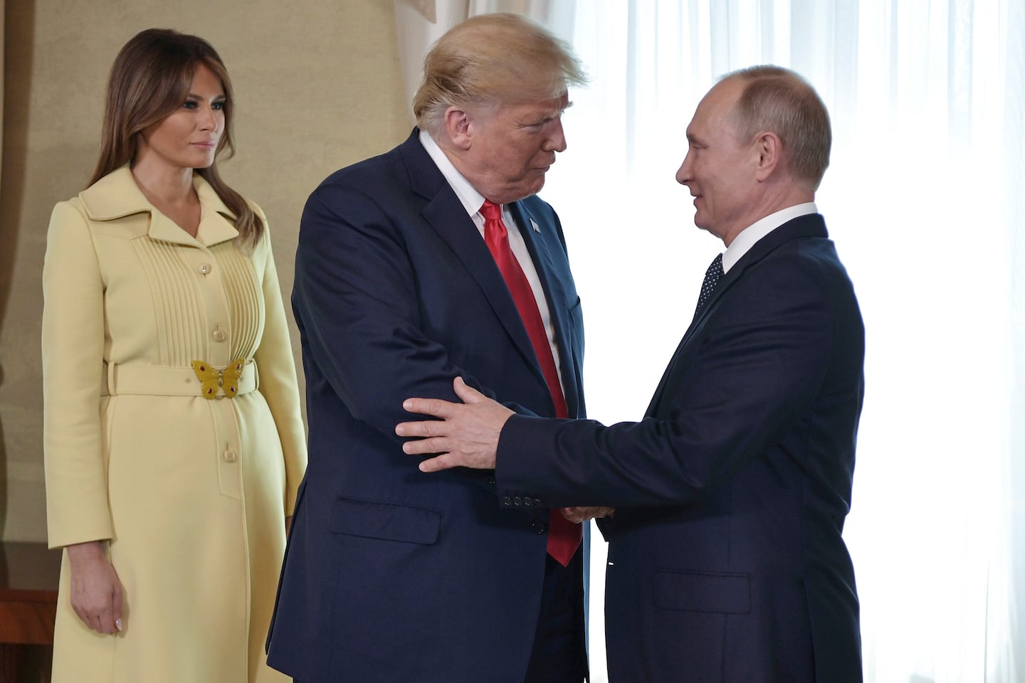 Trampın arvadı Putinə nə yazıb? - Məktub YAYILDI