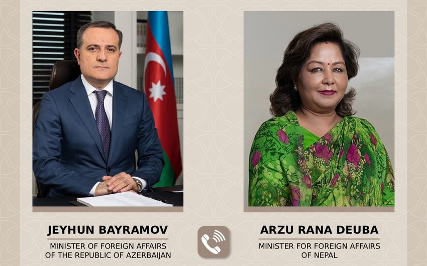 Ceyhun Bayramov həmkarı ilə danışıqlar apardı