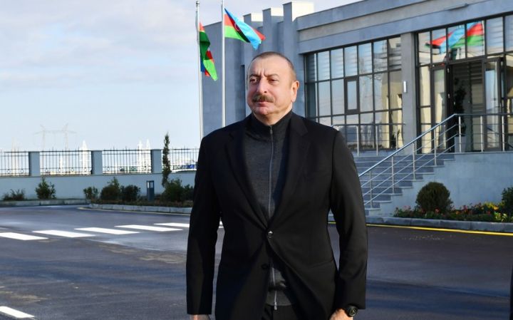 Prezident daha bir açılışda iştirak etdi