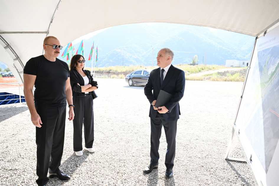 Kəlbəcərdə 4-cü yaşayış kompleksinin təməli qoyuldu - FOTO