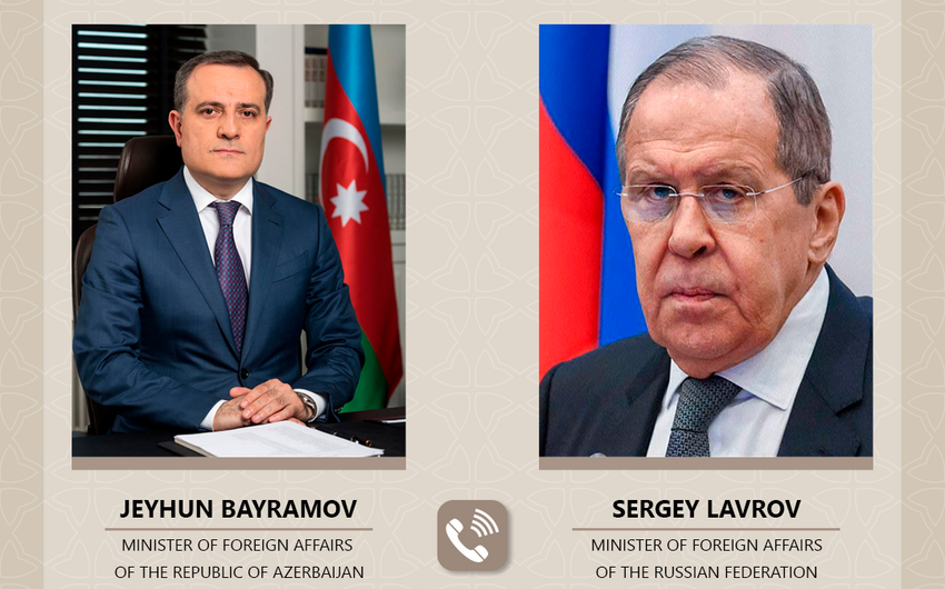 Lavrovla Ceyhun Bayramov danışıqlar APARDI