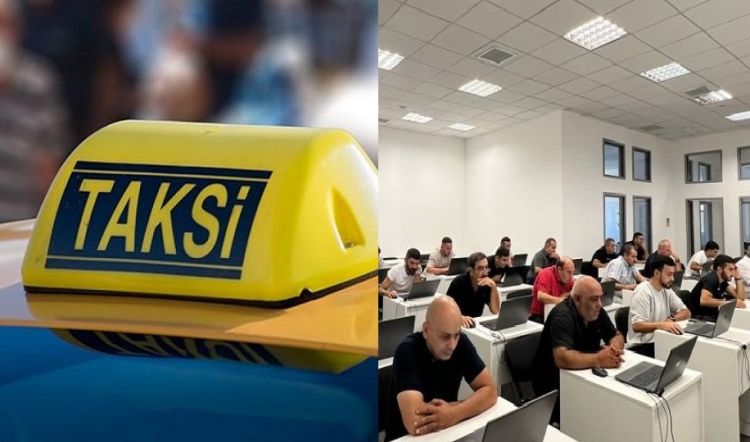 TAKSİ sürücüsü olmaq istəyənlər İMTAHAN VERƏCƏK - 