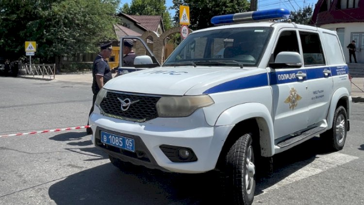 Mahaçqalada ticarət mərkəzində atışma oldu