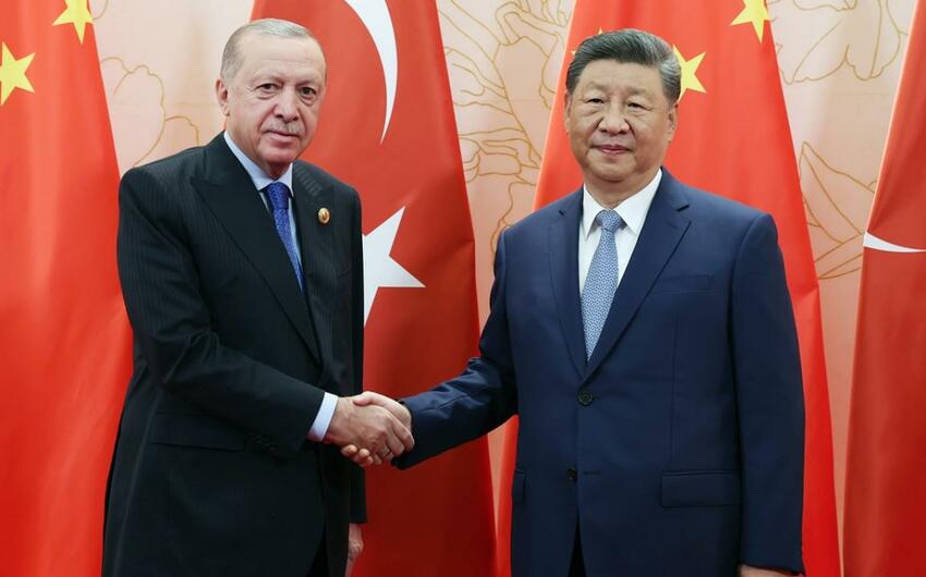 Ərdoğan Si Cinpinlə görüşdü