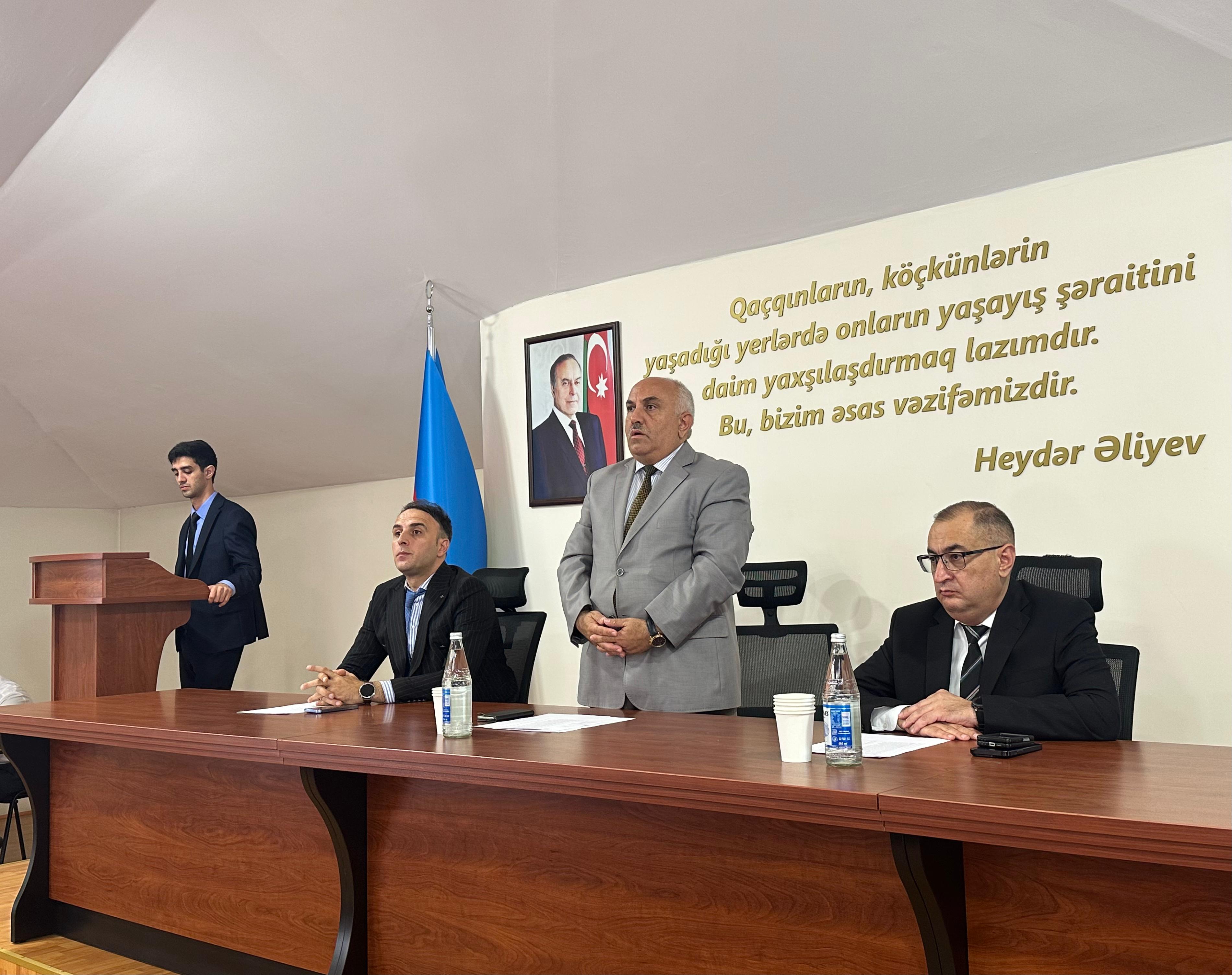 Vənglinin yeni sakinləri maarifləndirildi - FOTO