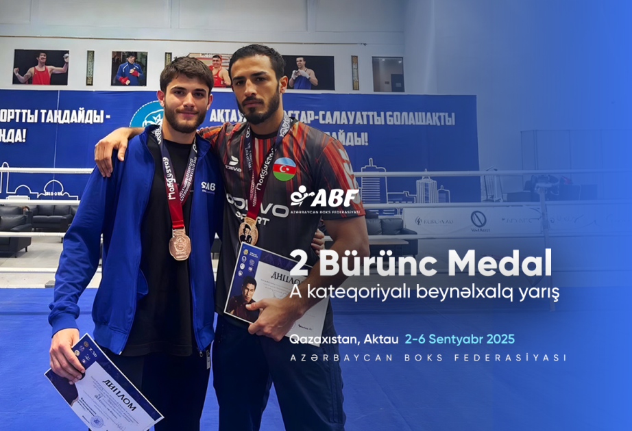 Boksçularımız beynəlxalq turnirdə 2 medal qazandılar