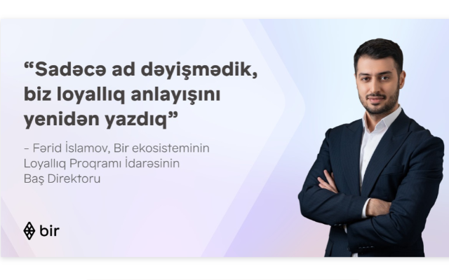 “Sadəcə ad dəyişmədik” - Fərid İslamovla “Bir Bonus” haqqında müsahibə