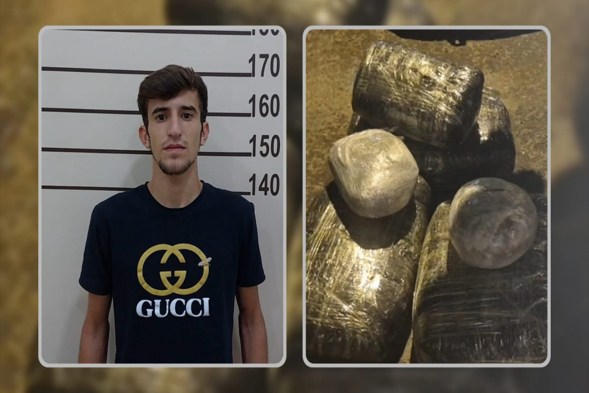 Narkokuryerdən 13 kq marixuana aşkarlandı