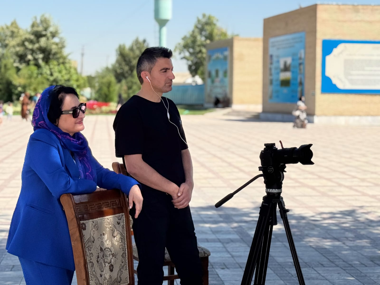 Təyyarə Daşkəndə çatanda - “Çörəkli şəhər”dən - REPORTAJ + FOTOLAR