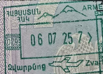 Ermənistanın sərhəd ştampı dəyişir: Ağrı dağının şəkli LƏĞV OLUNUR