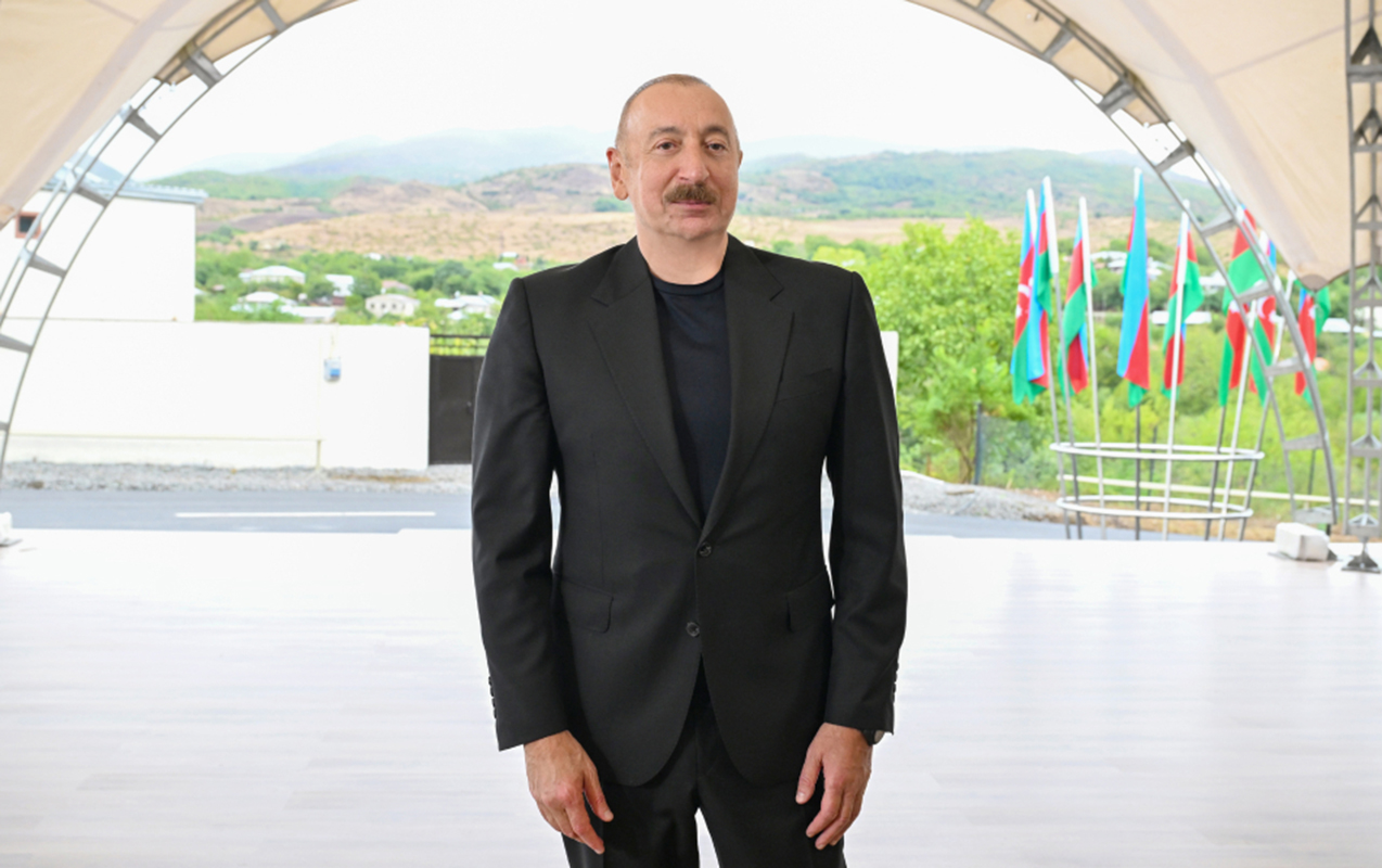 Separatçılığın kitabı bağlandı - İlham Əliyev
