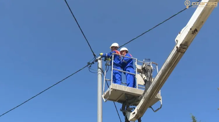“Azərişıq” Saatlı və Sabirabadın elektrik təsərrüfatını yeniləyir - VIDEO
