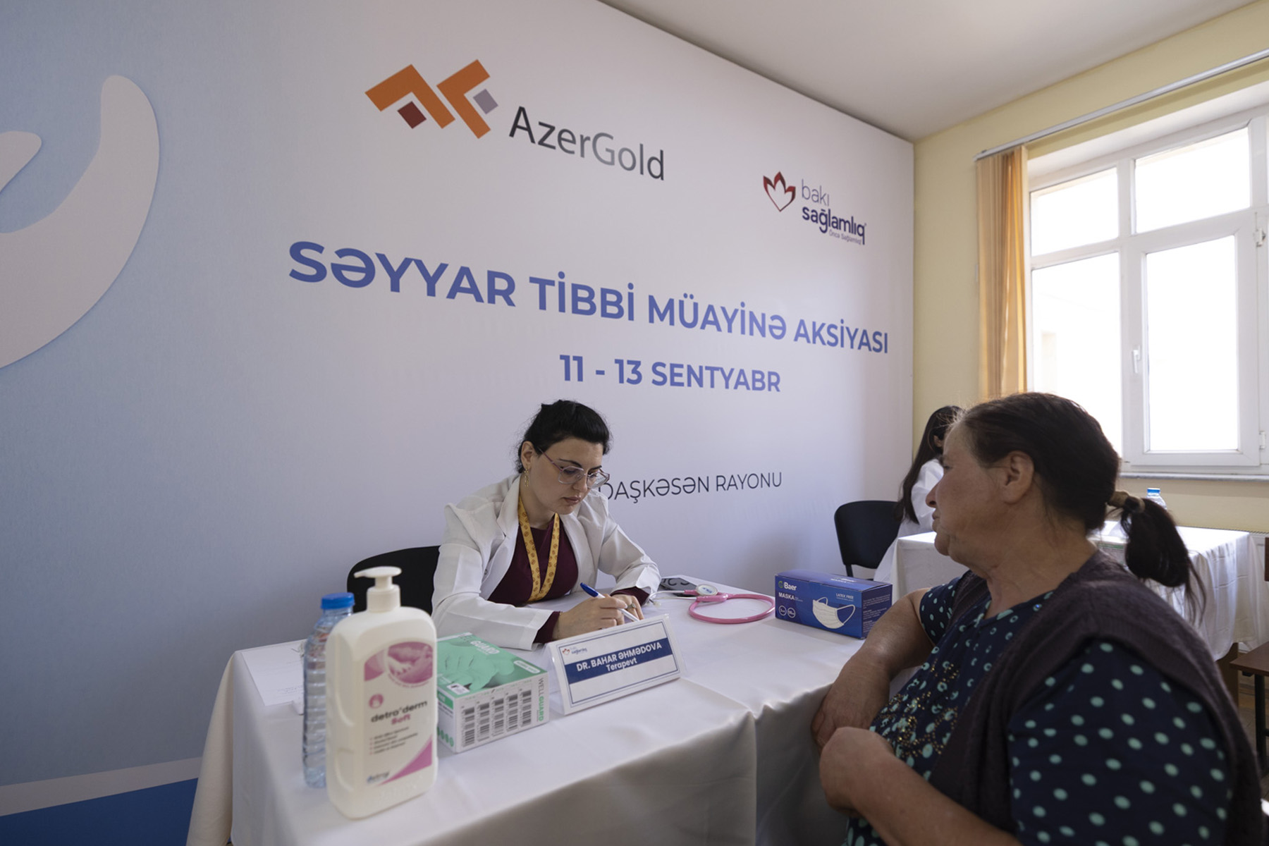 “AzerGold”un səyyar tibbi müayinə aksiyasına yekun vuruldu - FOTO