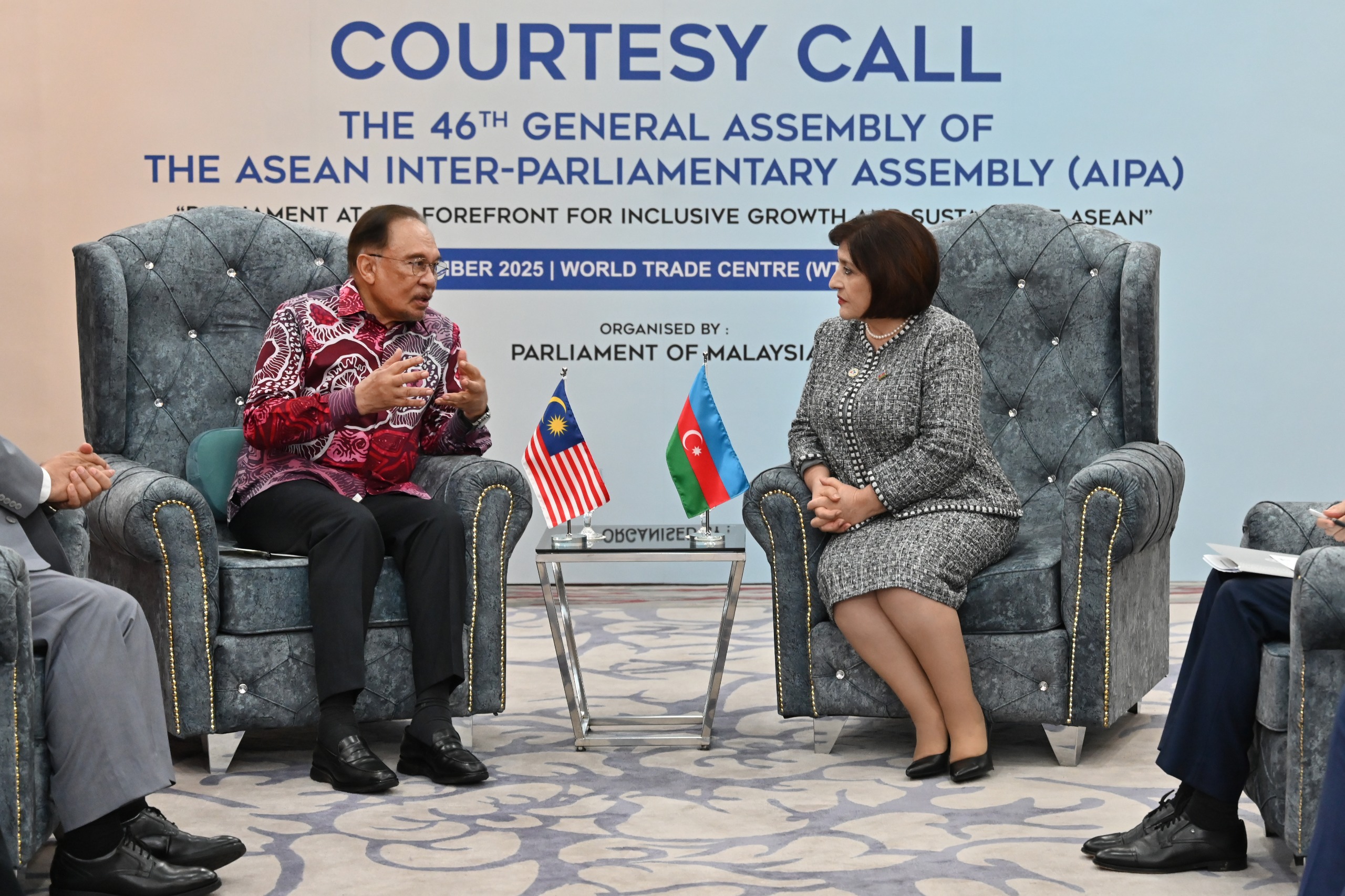 Sahibə Qafarova Malayziyanın Baş naziri ilə görüşdü