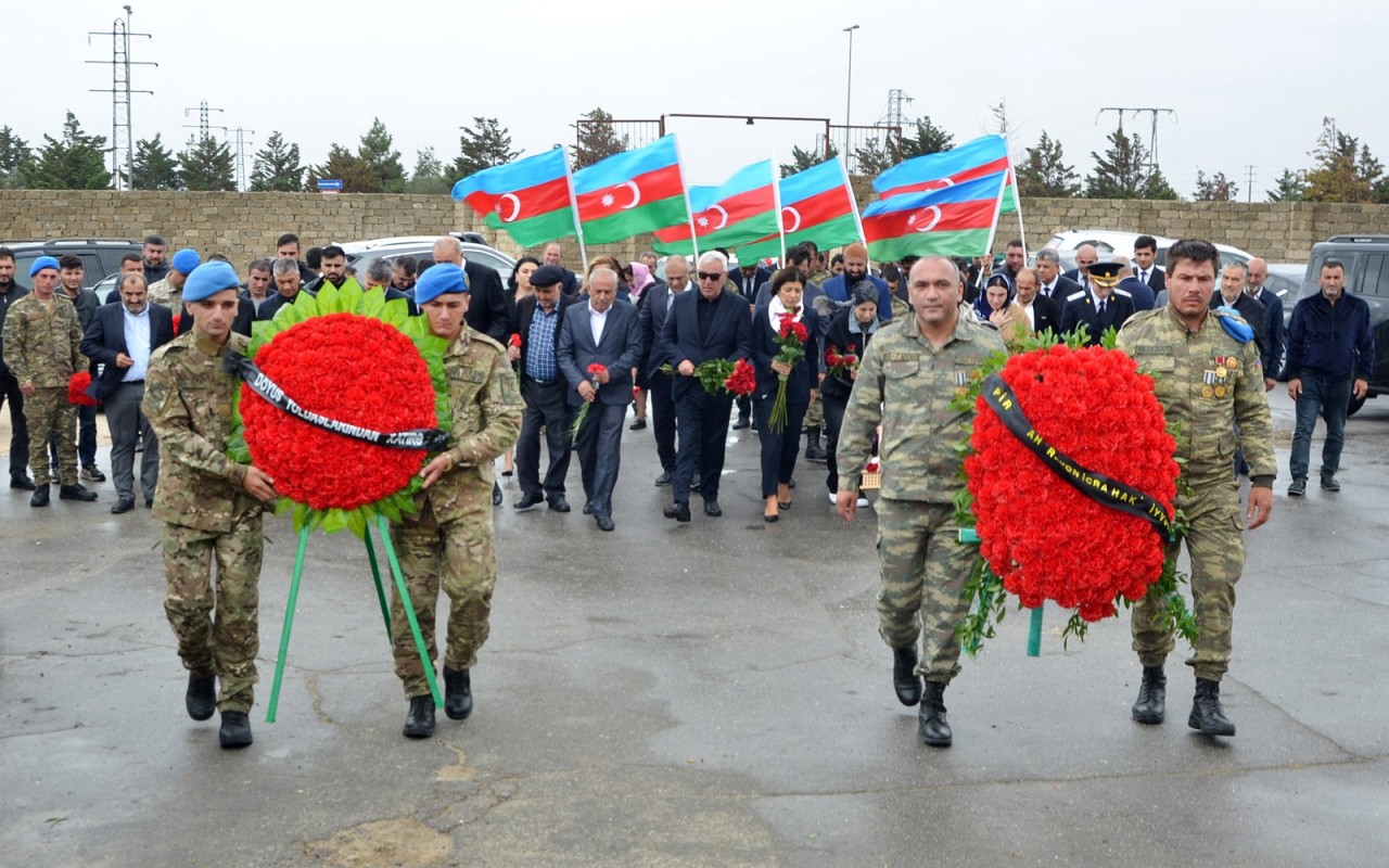 Antiterror şəhidi Tural Cahangirovun xatirəsi ehtiramla anılıb -&nbsp;FOTOLAR