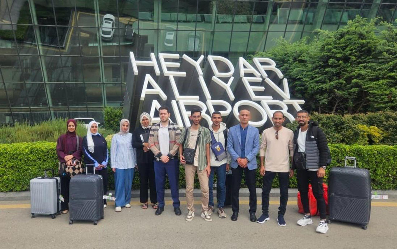 Fələstinli tələbələr 5 il Bakıda oxuyacaqlar