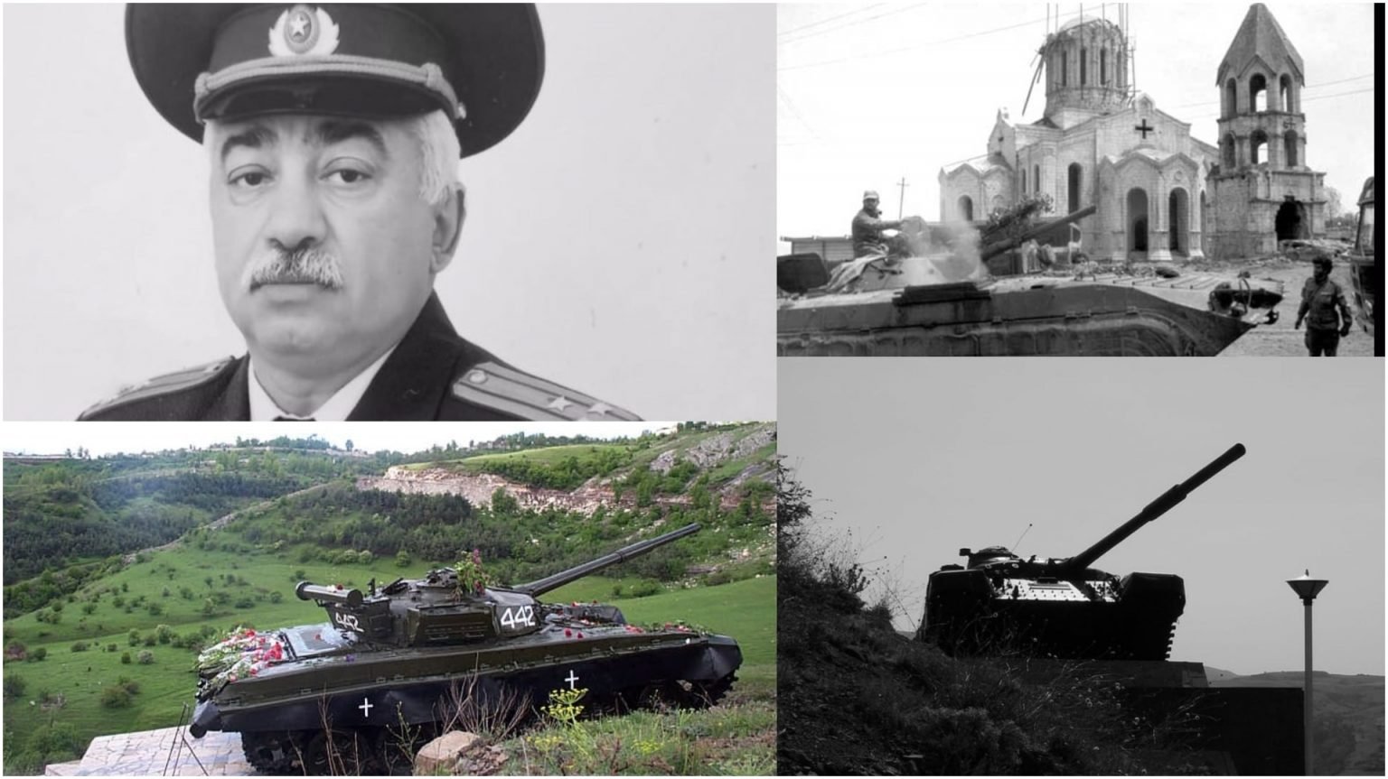 Şuşanın girişinə qoyulan erməni tankının komandiri öldü