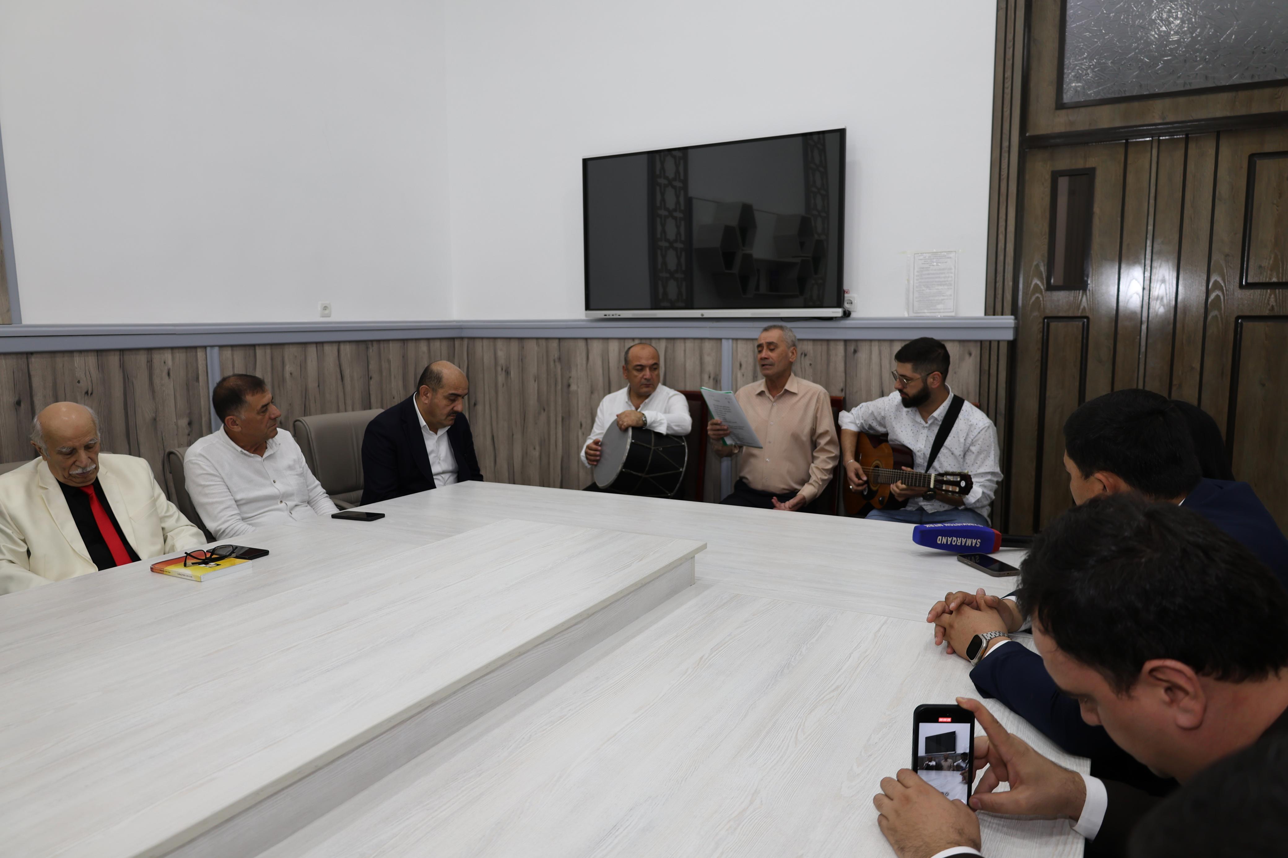 Səmərqənd İnstitutunda azərbaycanlı alimin adını daşıyan auditoriya - FOTOLAR