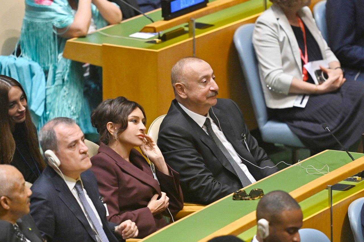 Prezident və Birinci xanım BMT müzakirələrində iştirak etdilər