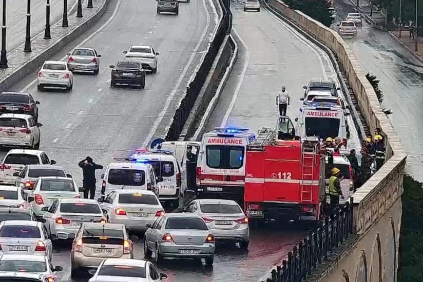 “Babək”dəki qəzanın ANBAAN GÖRÜNTÜLƏRİ