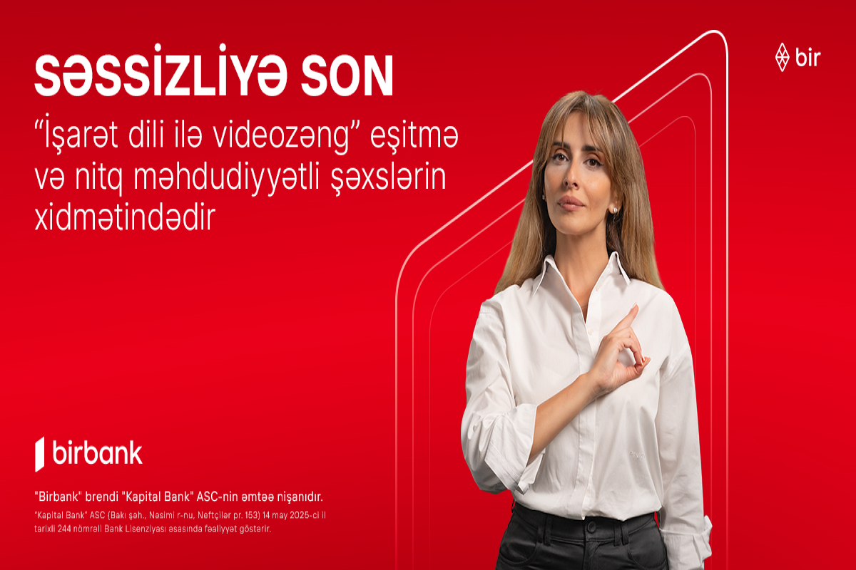 "Birbank"dan inqilabi yenilik