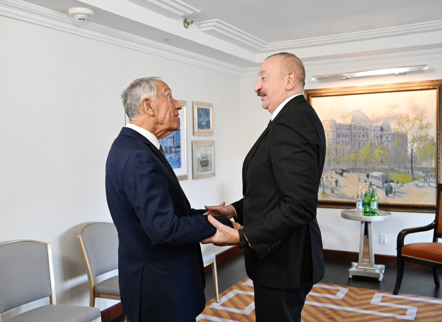 Prezident Nyu-Yorkda daha bir görüş keçirdi 