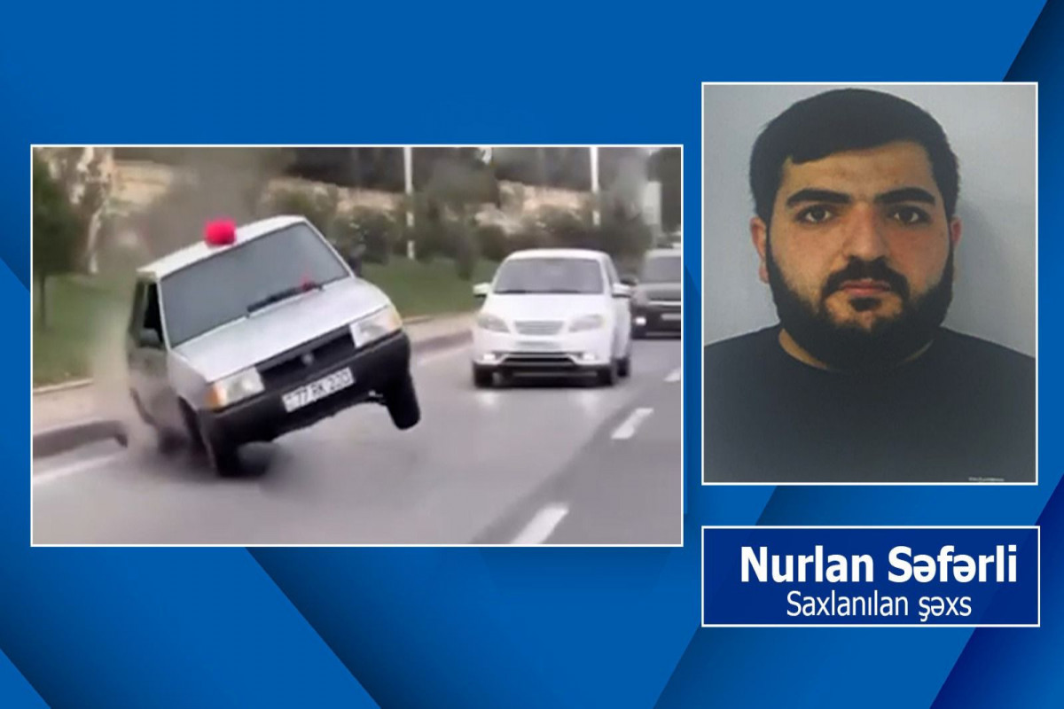 Toy karvanında avtoxuliqanlıq edən sürücü həbs edildi
