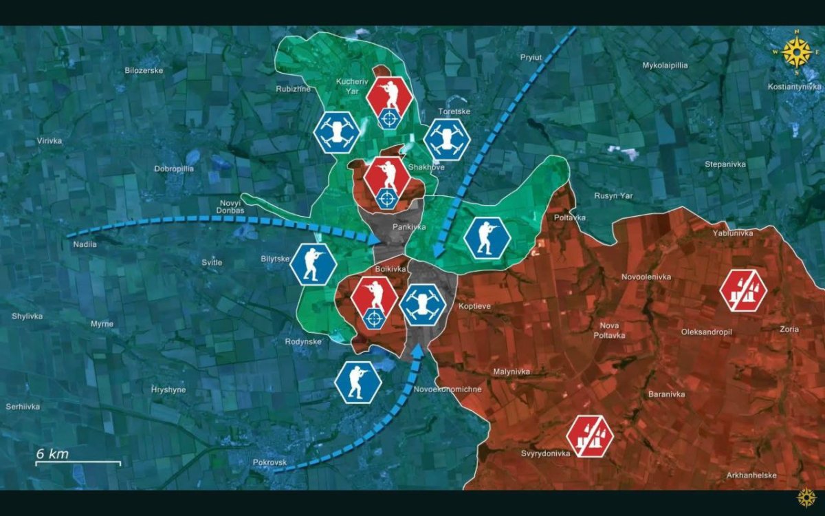 Ukrayna 3 istiqamətdə Rusiyanı mühasirəyə aldı