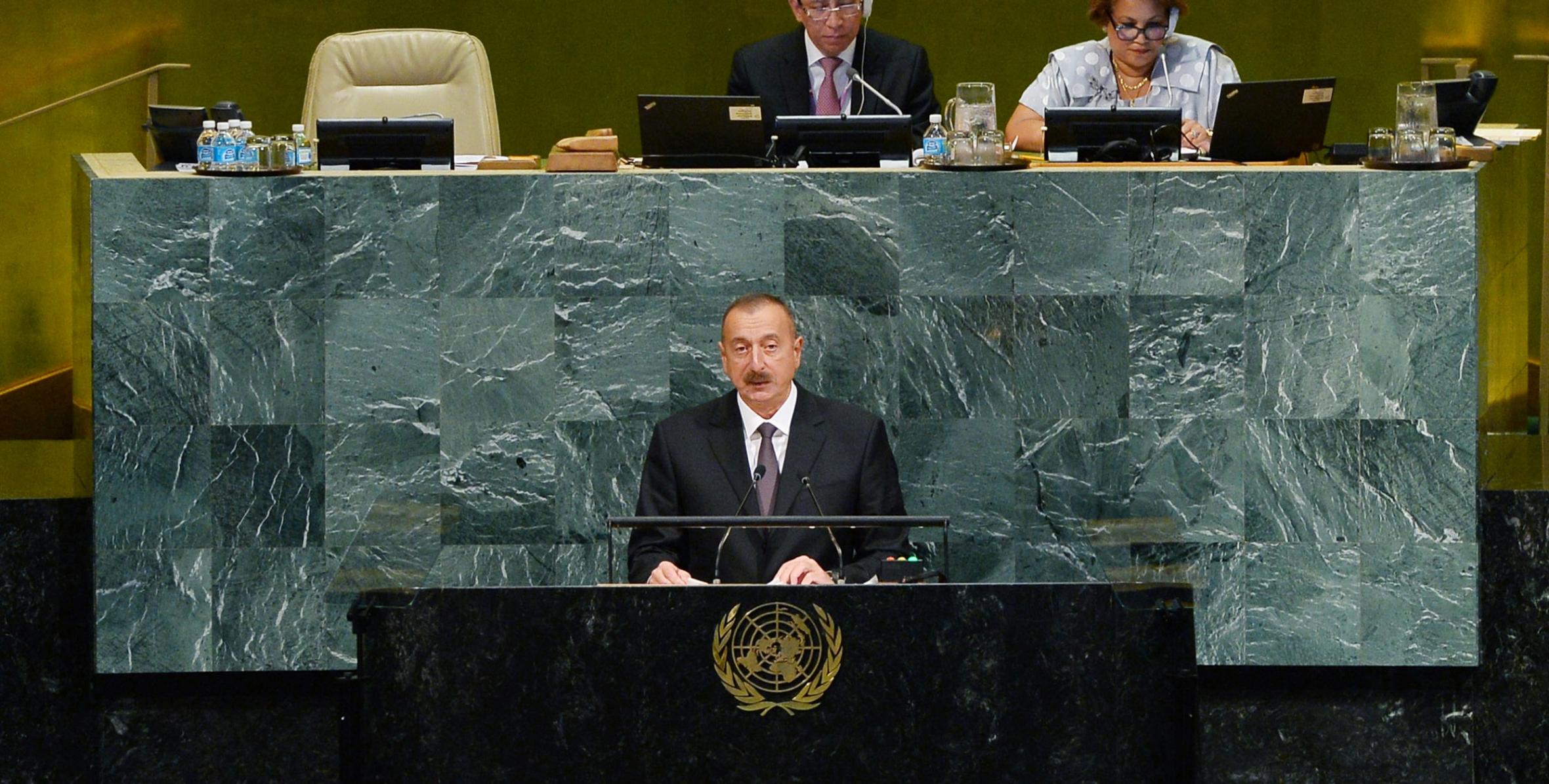 İlham Əliyevin BMT tribunasından əsas MESAJI