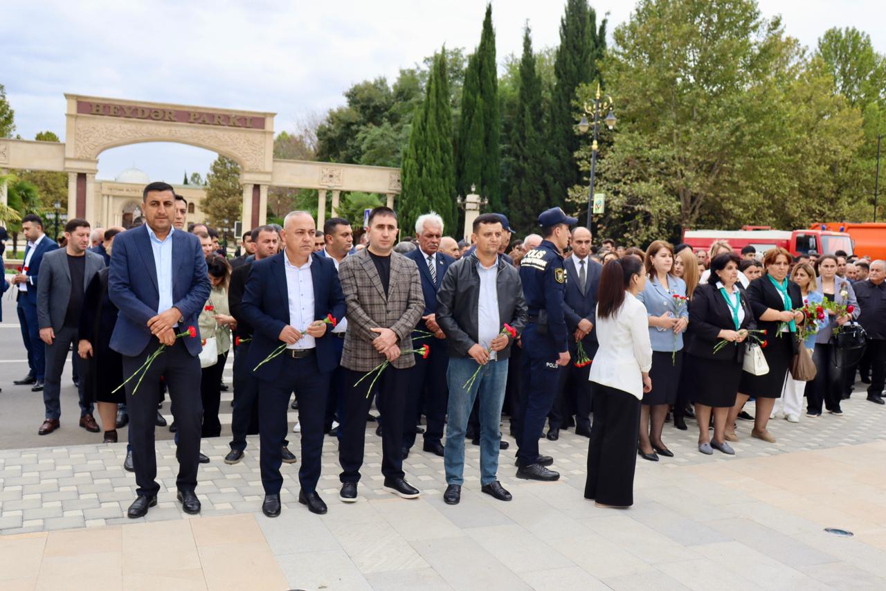 Samuxda “Anım günü”nə həsr olunmuş ümumrayon tədbiri - FOTOLAR