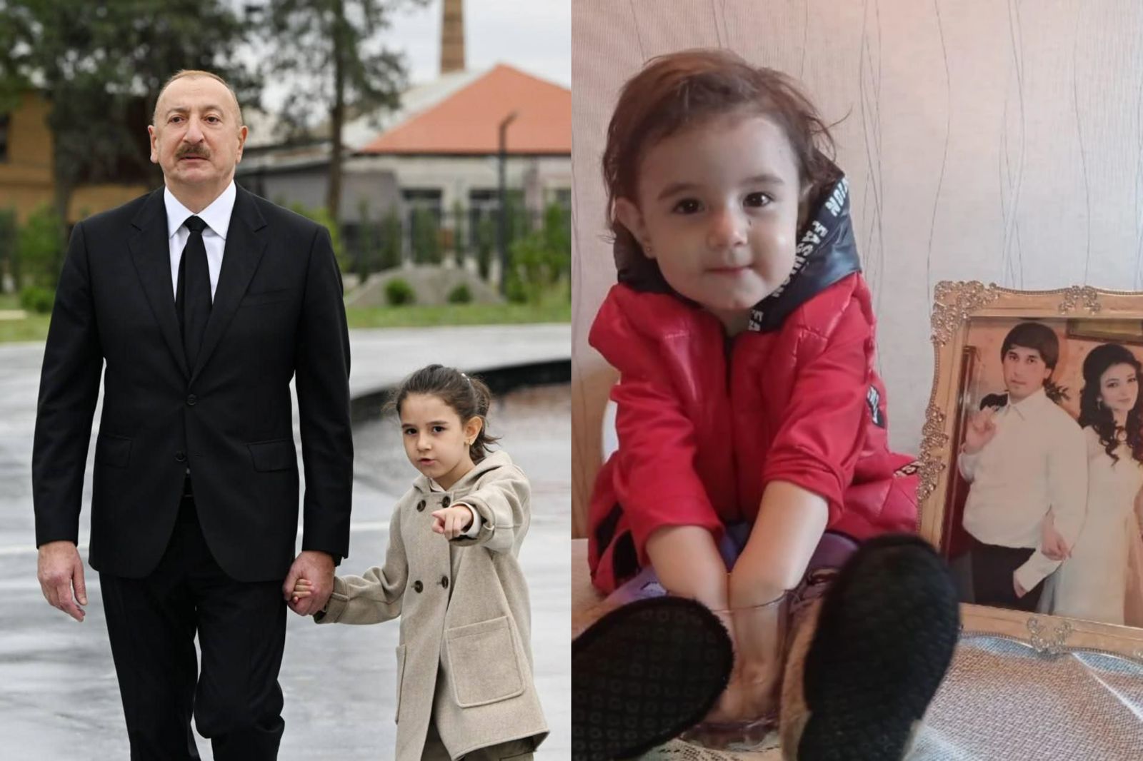 Gəncədə Prezidentin əlindən tutan qız kimdir? 