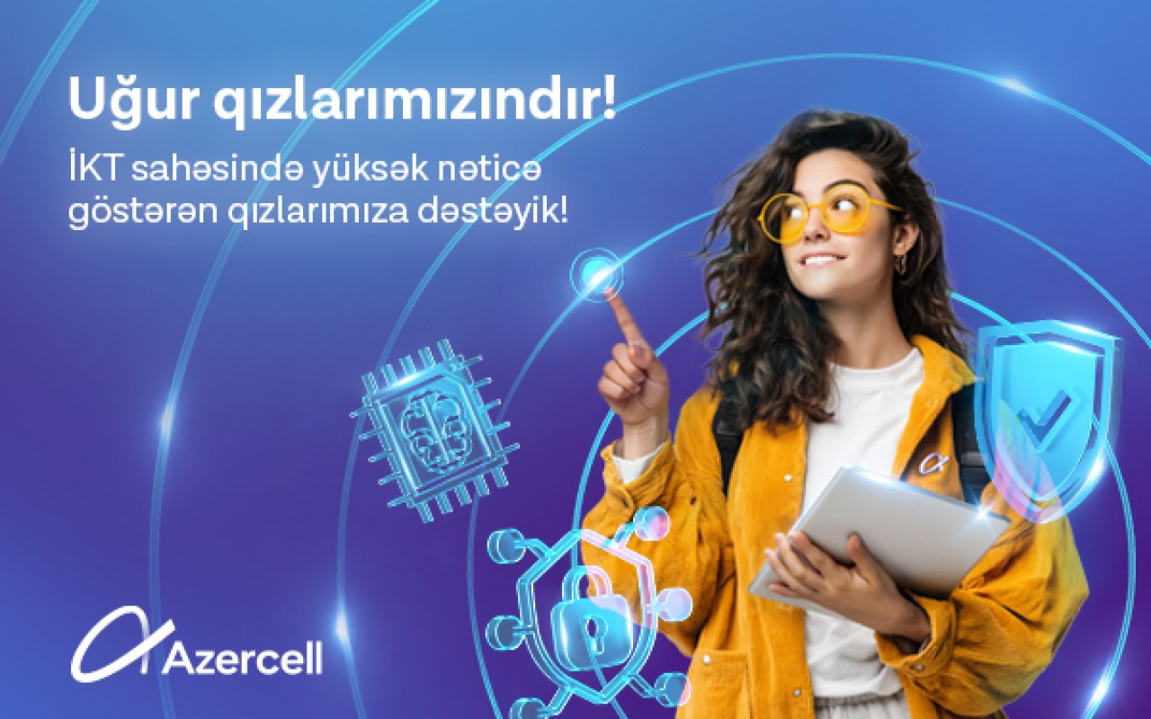"Azercell" bu tələbə qızları təbrik etdi - FOTOLAR
