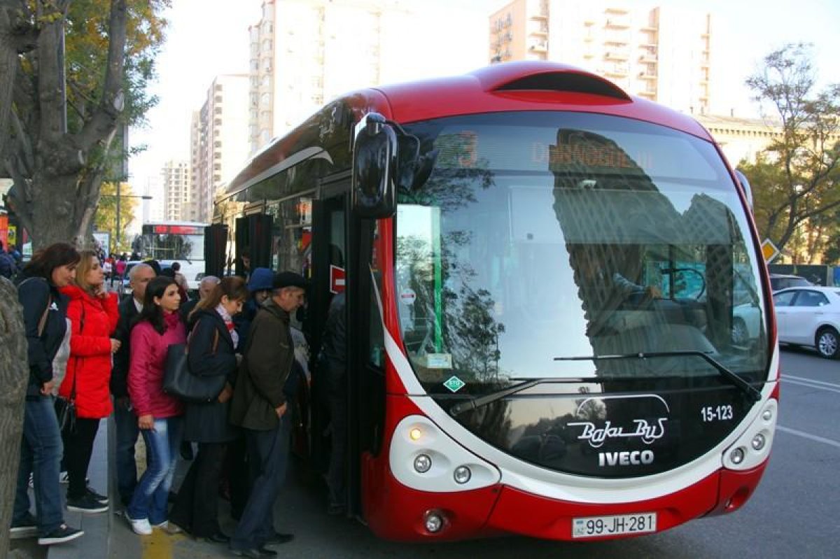 Bu avtobuslarda qiymət 65 qəpik oldu - SİYAHI
